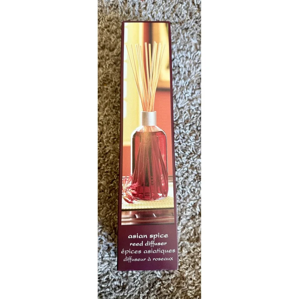 Pier 1 Asian Spice Reed Diffuser 8oz New Home Fragrance Set 10 Reeds